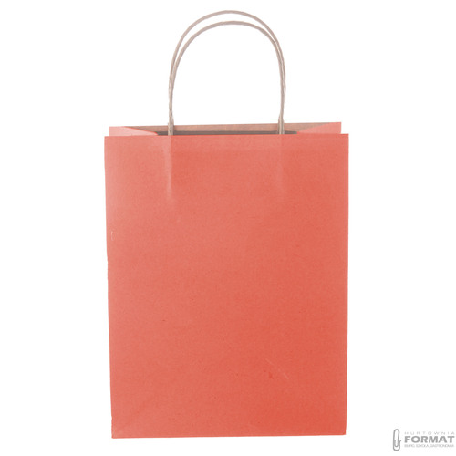 TORBA PAPIEROWA CZERWONA A4 240/100/320  4