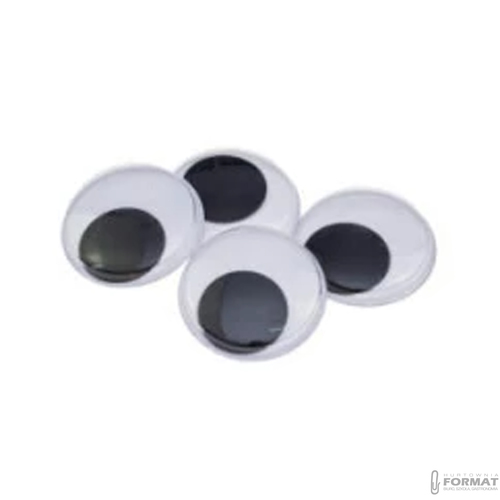 RUCHOME OCZKA SAMOPRZYLEPNE 8 mm 120 SZTUK BREWIS 7