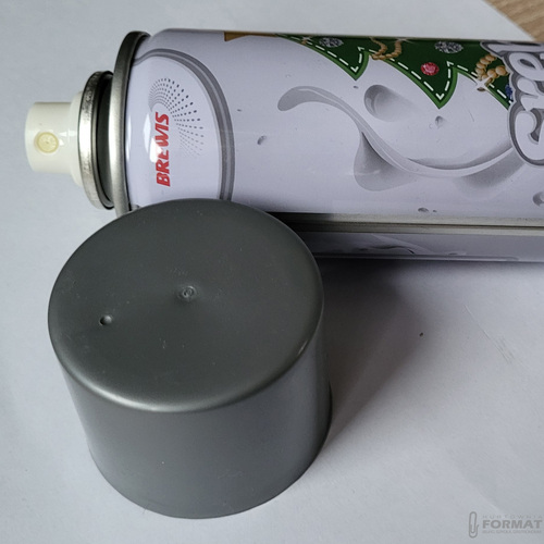 FARBA W SPRAYU W KOLORZE SREBRNYM 250 ml BREWIS 6