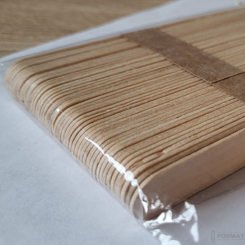 PATYCZKI DREWNIANE 14 cm KREATYWNE NATURALNE 50 SZTUK BREWIS 6