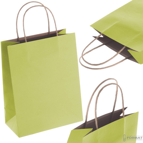 TORBA PAPIEROWA ŻÓŁTA A4 240/100/320 7