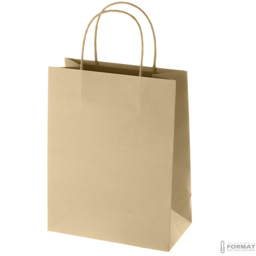 TORBA PAPIEROWA BRĄZOWA  A3 305/170/425 3