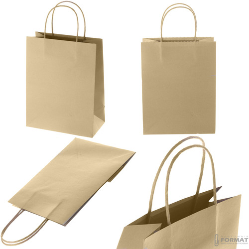 TORBA PAPIEROWA BRĄZOWA  A3 305/170/425 7
