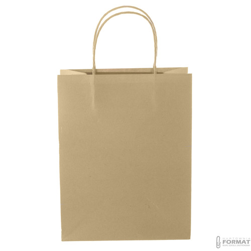 TORBA PAPIEROWA BRĄZOWA  A3 305/170/425 4