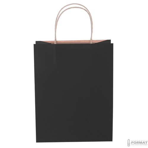 TORBA PAPIEROWA CZARNA A3 305/170/425 5