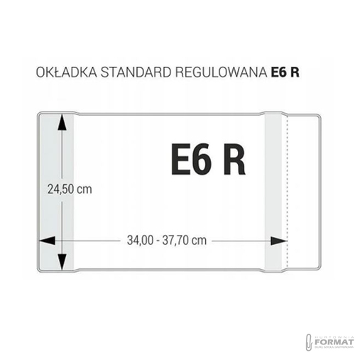 UNIWERSALNY KOMPLET OKŁADEK BIURFOL DO KLAS 7-8 FORMATY E6/S5/A4/S4/A5 4