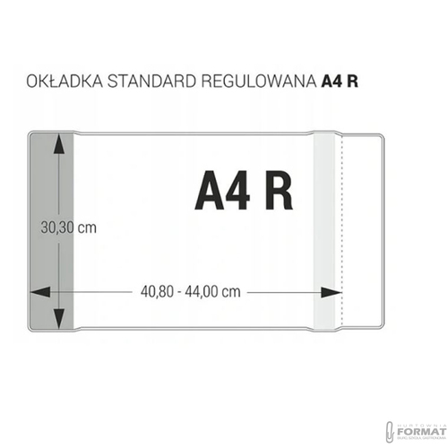 UNIWERSALNY KOMPLET OKŁADEK BIURFOL DO KLAS 7-8 FORMATY E6/S5/A4/S4/A5 6