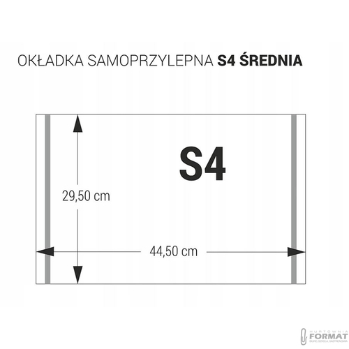 UNIWERSALNY KOMPLET OKŁADEK BIURFOL DO KLAS 7-8 FORMATY E6/S5/A4/S4/A5 7
