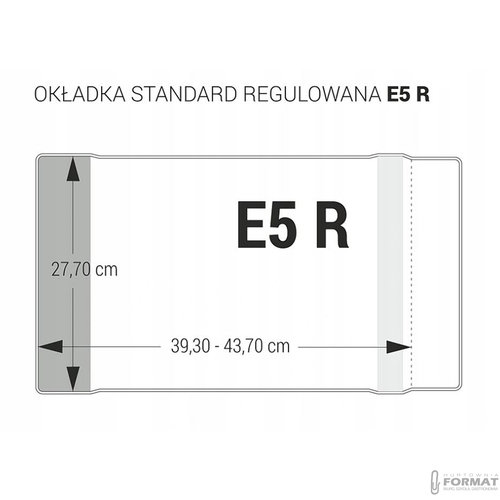 UNIWERSALNY KOMPLET OKŁADEK BIURFOL DO KLAS 1-3 FORMATY E5/S4/A5 4
