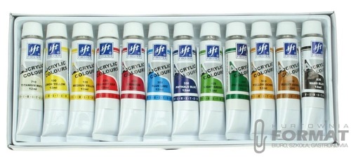 FARBY AKRYLOWE TUBY 12ML TITANUM 117239 3