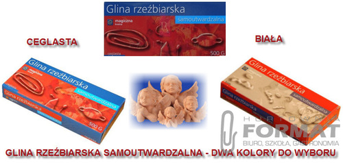 GLINA SAMOUTWARDZALNA BIAŁA MONA 0,5KG 2