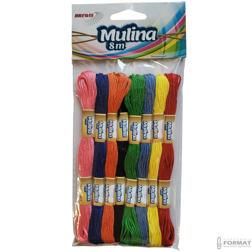 KOLOROWA MULINA 8m MJ MIX STANDARD 8 KOLORÓW BREWIS 4