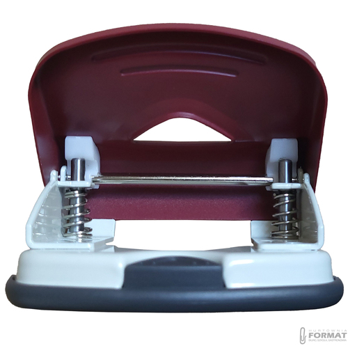 DZIURKACZ METALOWY CZERWONY DO 25 KARTEK EASY STATIONERY 85562 8