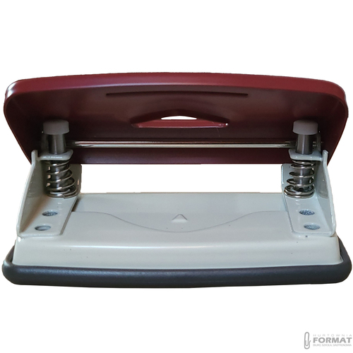 DZIURKACZ METALOWY 1100RE CZERWONY DO 10 KARTEK EASY STATIONERY 86667 5