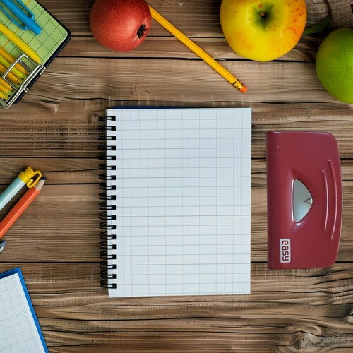 DZIURKACZ METALOWY 1100RE CZERWONY DO 10 KARTEK EASY STATIONERY 86667 9