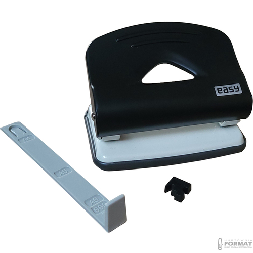 DZIURKACZ METALOWY 1150-B CZARNY DO 15 KARTEK EASY STATIONERY 86670 2