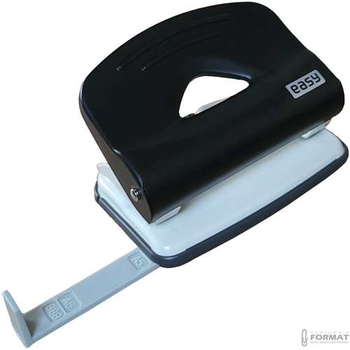 DZIURKACZ METALOWY 1150-B CZARNY DO 15 KARTEK EASY STATIONERY 86670 6