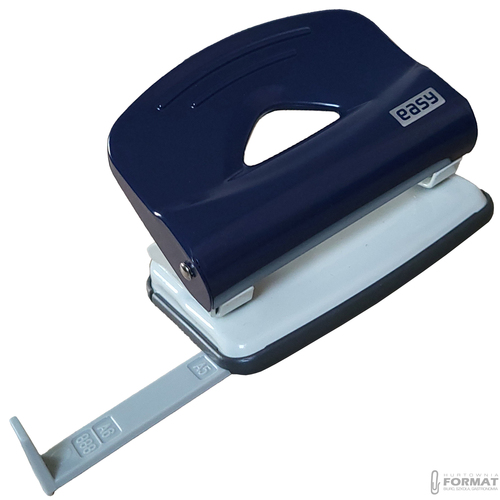 DZIURKACZ METALOWY 1150-BL NIEBIESKI DO 15 KARTEK EASY STATIONERY 86673 2
