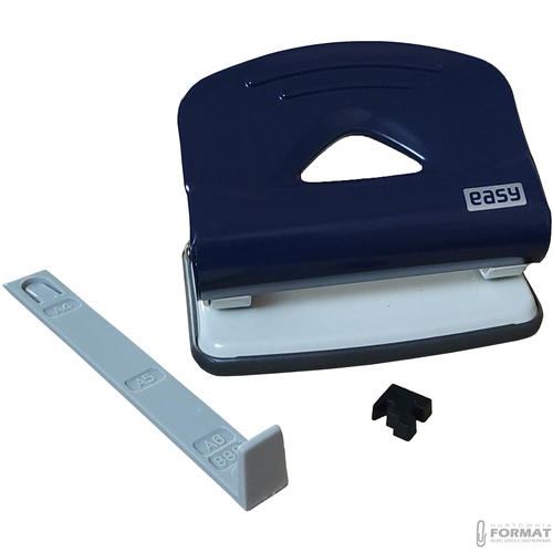 DZIURKACZ METALOWY 1150-BL NIEBIESKI DO 15 KARTEK EASY STATIONERY 86673 3