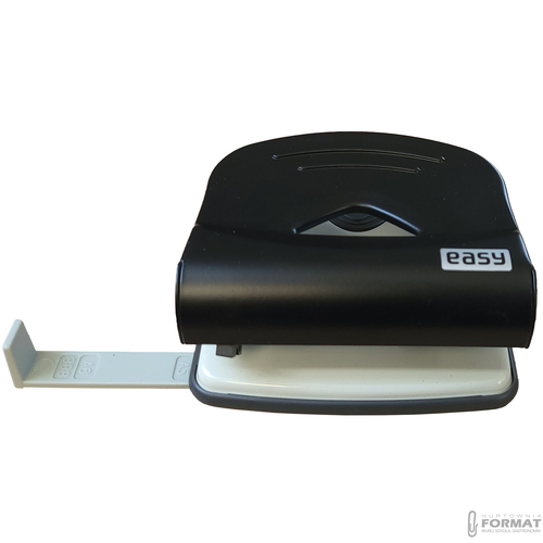 DZIURKACZ METALOWY CZARNY DO 25 KARTEK EASY STATIONERY 86679 4