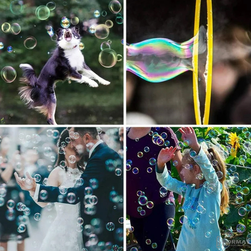 PŁYN DO DUŻYCH BANIEK MYDLANYCH 1L TUBAN POLSKI PŁYN DLA DZIECI BIG BUBBLES 10