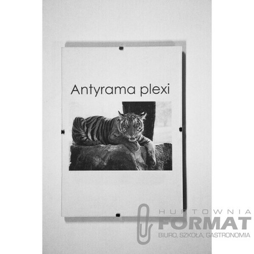 ANTYRAMA 21/29,7 A4 PLEXI 2