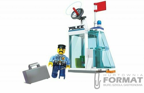 Blocki MyPolice 2w1 KB0652 57 elementów 2