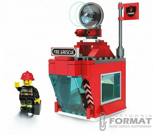 Blocki MyFireBrigade Baza Straży Pożarnej 2w1 82 e 2