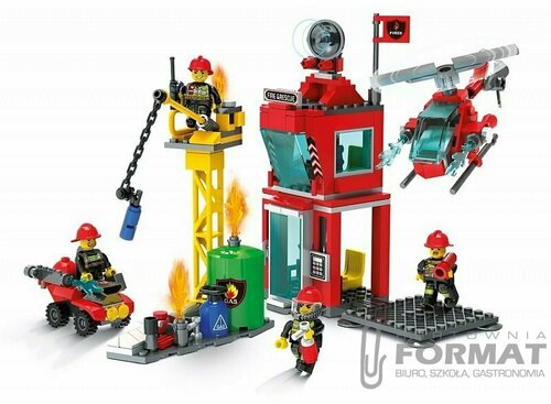 Blocki MyFireBrigade Straż Pożarna 59 ele. 3
