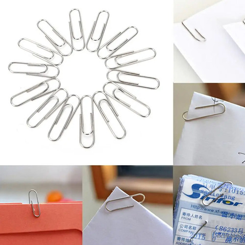 SPINACZE BIUROWE PENWORD 28mm OKRĄGŁE DO PAPIERU ZESTAW 100szt 6