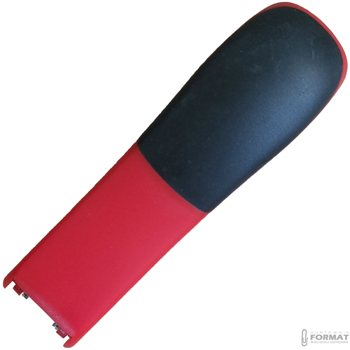 CZERWONY PLASTIKOWY ZSZYWACZ BIUROWY DO 30 KARTEK TAURUS TRADE 827 4
