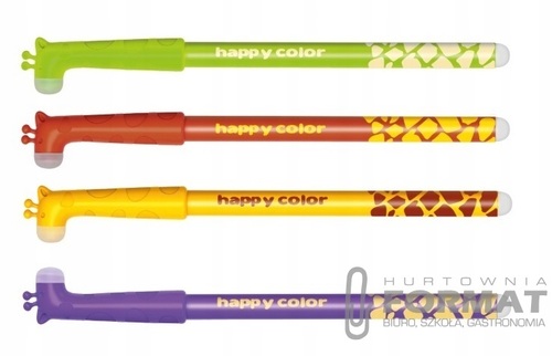 Długopis wymazywalny Happy color - Żyrafy 2