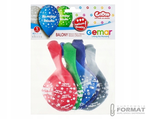 BALONY premium DLA MOJEJ DZIADKA dzień dziadka x5 2