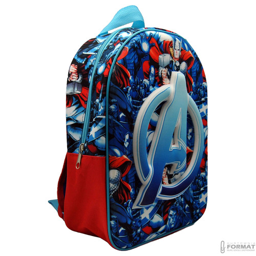 PLECAK PRZEDSZKOLNY 3D MAŁY AVENGERS 30x23x10 cm KIDS EUROSWAN 6