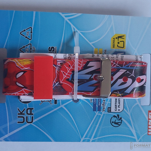 ZEGAREK CYFROWY LED NA RĘKĘ DLA DZIECI MARVEL SPIDERMAN V2 KIDS EUROSWAN 6