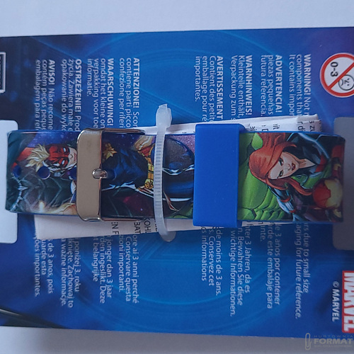 ZEGAREK CYFROWY LED NA RĘKĘ DLA DZIECI MARVEL AVENGERS KIDS EUROSWAN 6