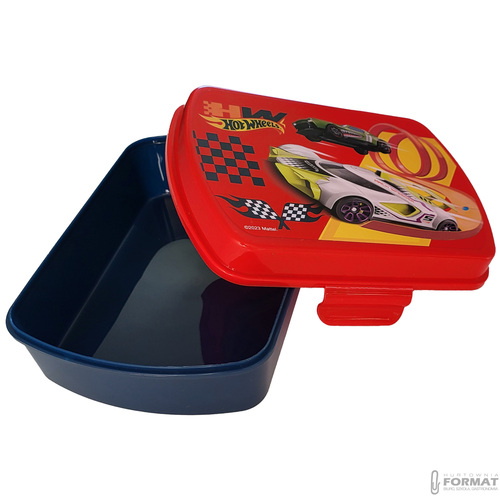 ŚNIADANIÓWKA PUDEŁKO ŚNIADANIOWE HOT WHEELS 16x12x5 cm 3