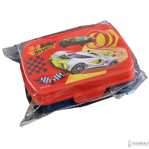 ŚNIADANIÓWKA PUDEŁKO ŚNIADANIOWE HOT WHEELS 16x12x5 cm 6