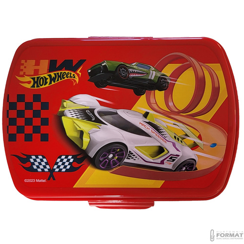 ŚNIADANIÓWKA PUDEŁKO ŚNIADANIOWE HOT WHEELS 16x12x5 cm 7