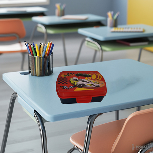 ŚNIADANIÓWKA PUDEŁKO ŚNIADANIOWE HOT WHEELS 16x12x5 cm 8