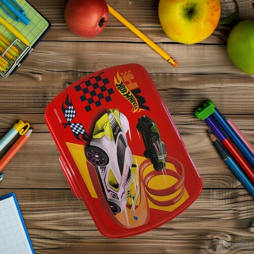 ŚNIADANIÓWKA PUDEŁKO ŚNIADANIOWE HOT WHEELS 16x12x5 cm 9