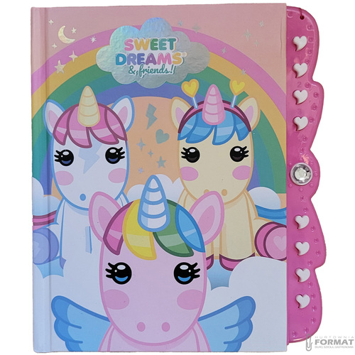 PAMIĘTNIK NA KOD JEDNOROŻCE SWEET DREAMS KIDS EUROSWAN 5