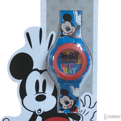 ZEGAREK CYFROWY DLA DZIECI MYSZKA MIKI MICKEY MOUSE KE02 ECO KIDS EUROSWAN 7