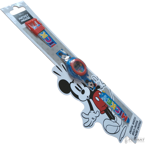 ZEGAREK CYFROWY DLA DZIECI MYSZKA MIKI MICKEY MOUSE KE02 ECO KIDS EUROSWAN 8