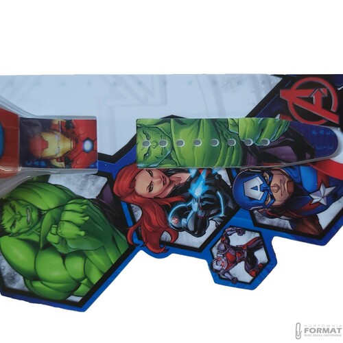 ZEGAREK CYFROWY DLA DZIECI MARVEL AVENGERS KE02 ECO KIDS EUROSWAN 5