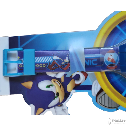 ZEGAREK CYFROWY DLA DZIECI SONIC THE HEDGEHOG KE02 ECO KIDS EUROSWAN 4