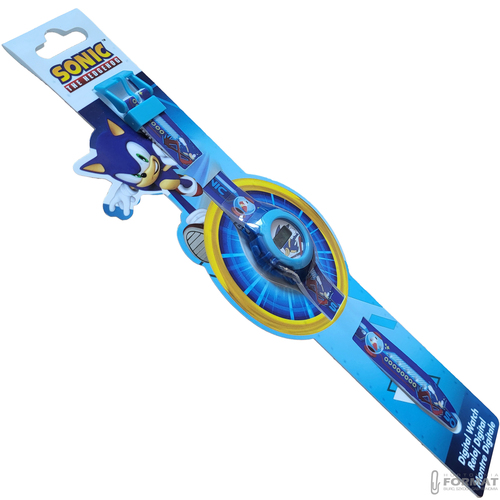 ZEGAREK CYFROWY DLA DZIECI SONIC THE HEDGEHOG KE02 ECO KIDS EUROSWAN 8