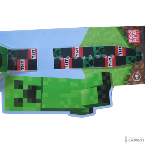 ZEGAREK CYFROWY DLA DZIECI MINECRAFT KE02 ECO KIDS EUROSWAN 5