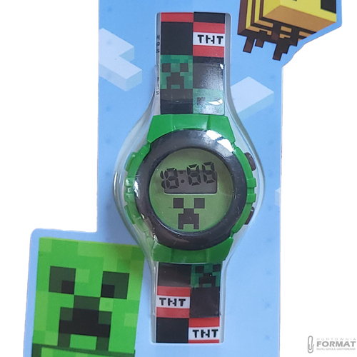 ZEGAREK CYFROWY DLA DZIECI MINECRAFT KE02 ECO KIDS EUROSWAN 7