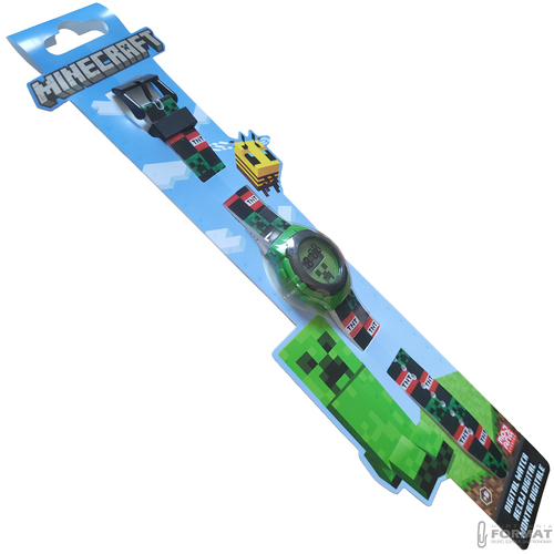 ZEGAREK CYFROWY DLA DZIECI MINECRAFT KE02 ECO KIDS EUROSWAN 8